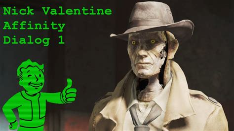 fallout 4 nick valentine affinity|More.